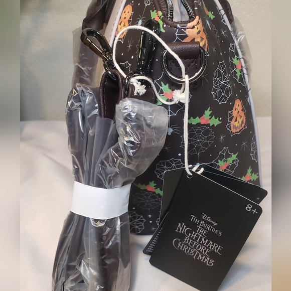 The Nightmare Before Christmas Jack Presents Satchel Loungefly Bag - Picture 3 of 4